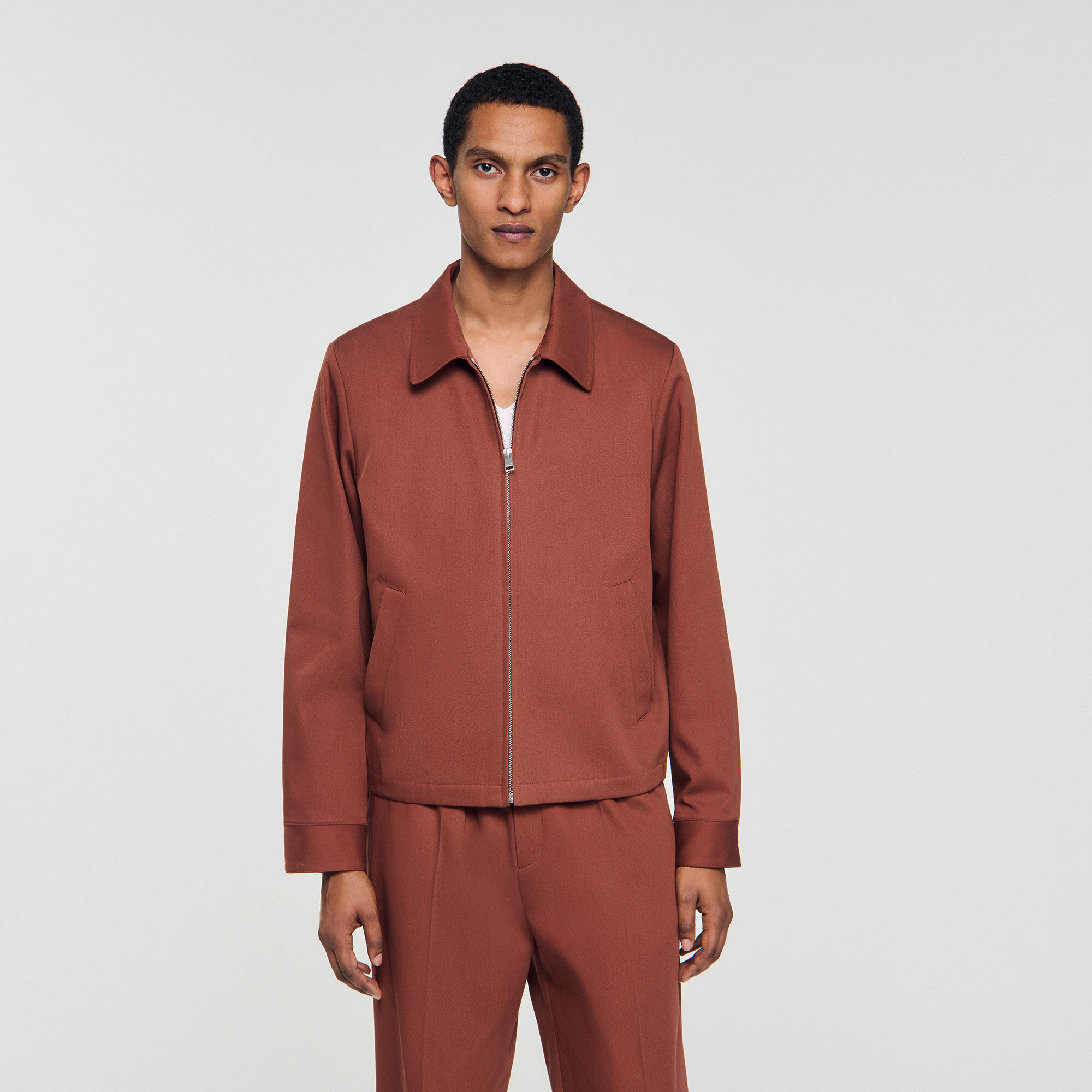 Blouson aus Baumwolle