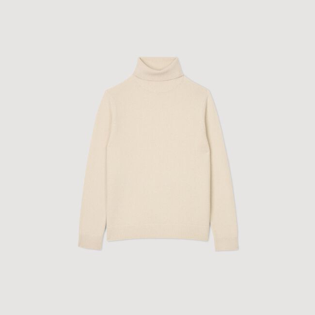 Rollkragenpullover aus Wolle & Kaschmir