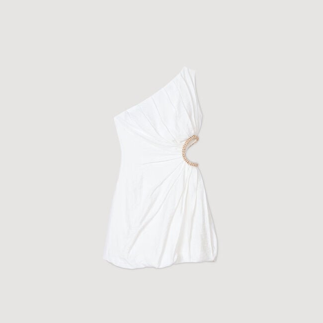 Kurzes asymmetrisches Kleid