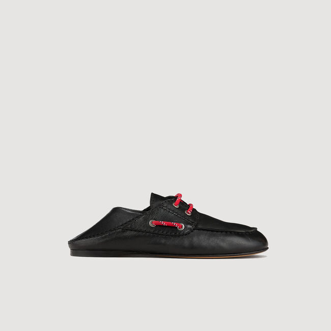Mokassins-Segelschuhe aus Leder