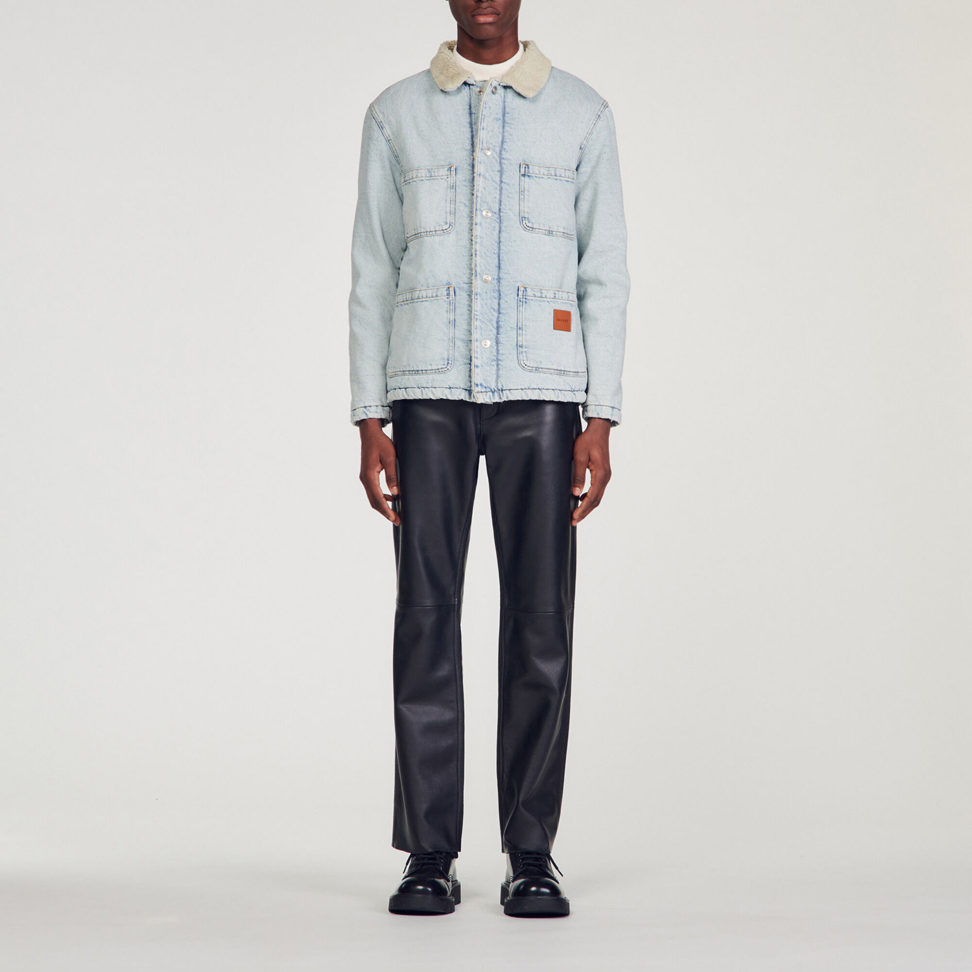 Worker-Jacke aus Denim