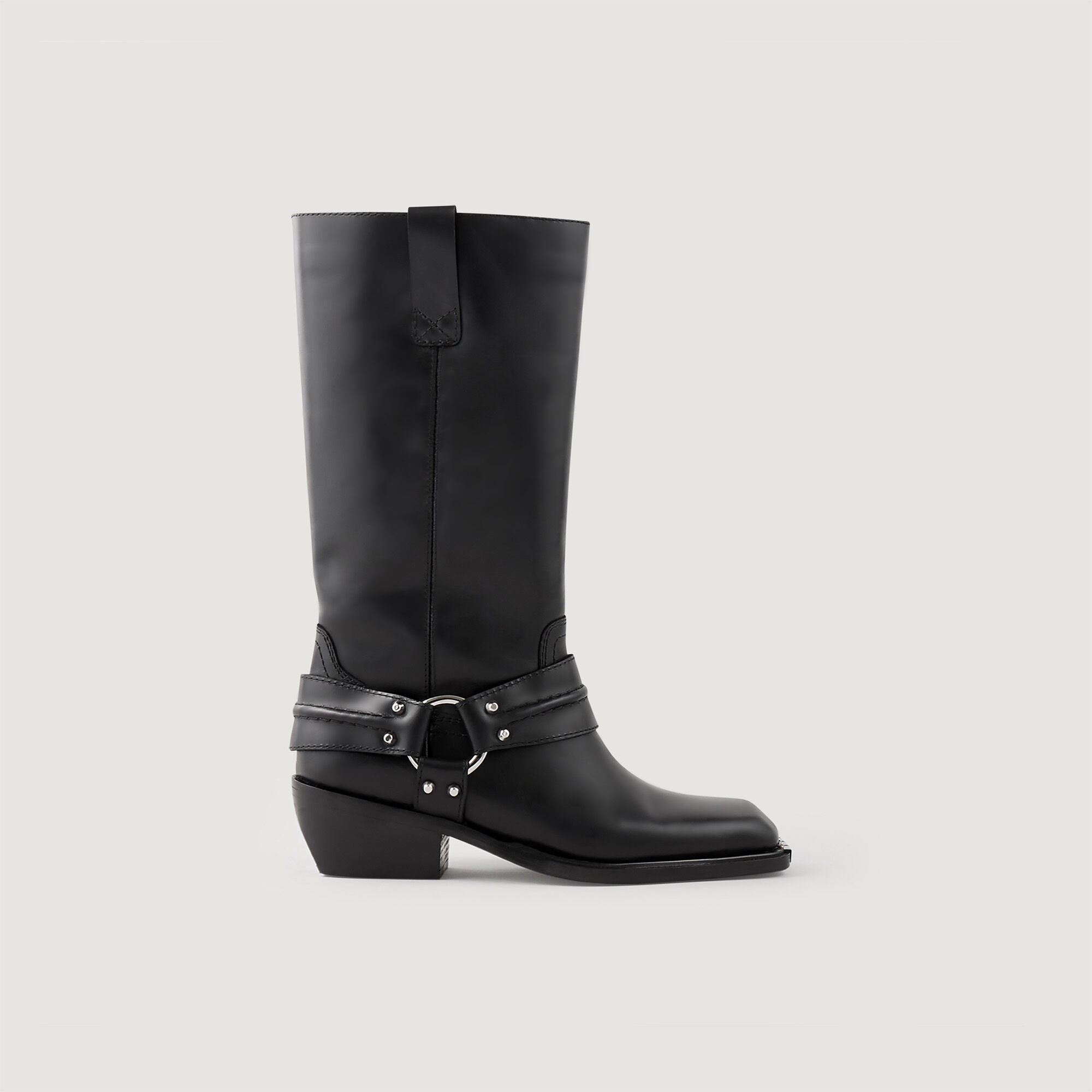 Sandro boots sale top