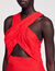 Langes Wickelkleid
