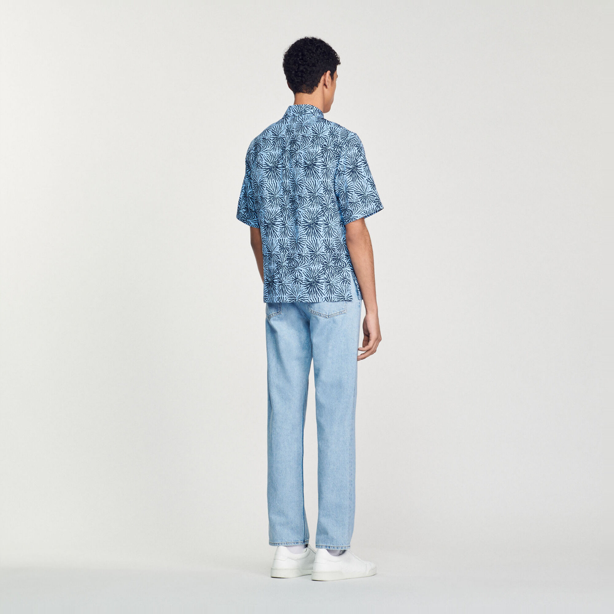 Oversize-Hemd mit Print