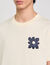 T-Shirt mit Blumendetail