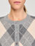 Cardigan mit Rautenmuster