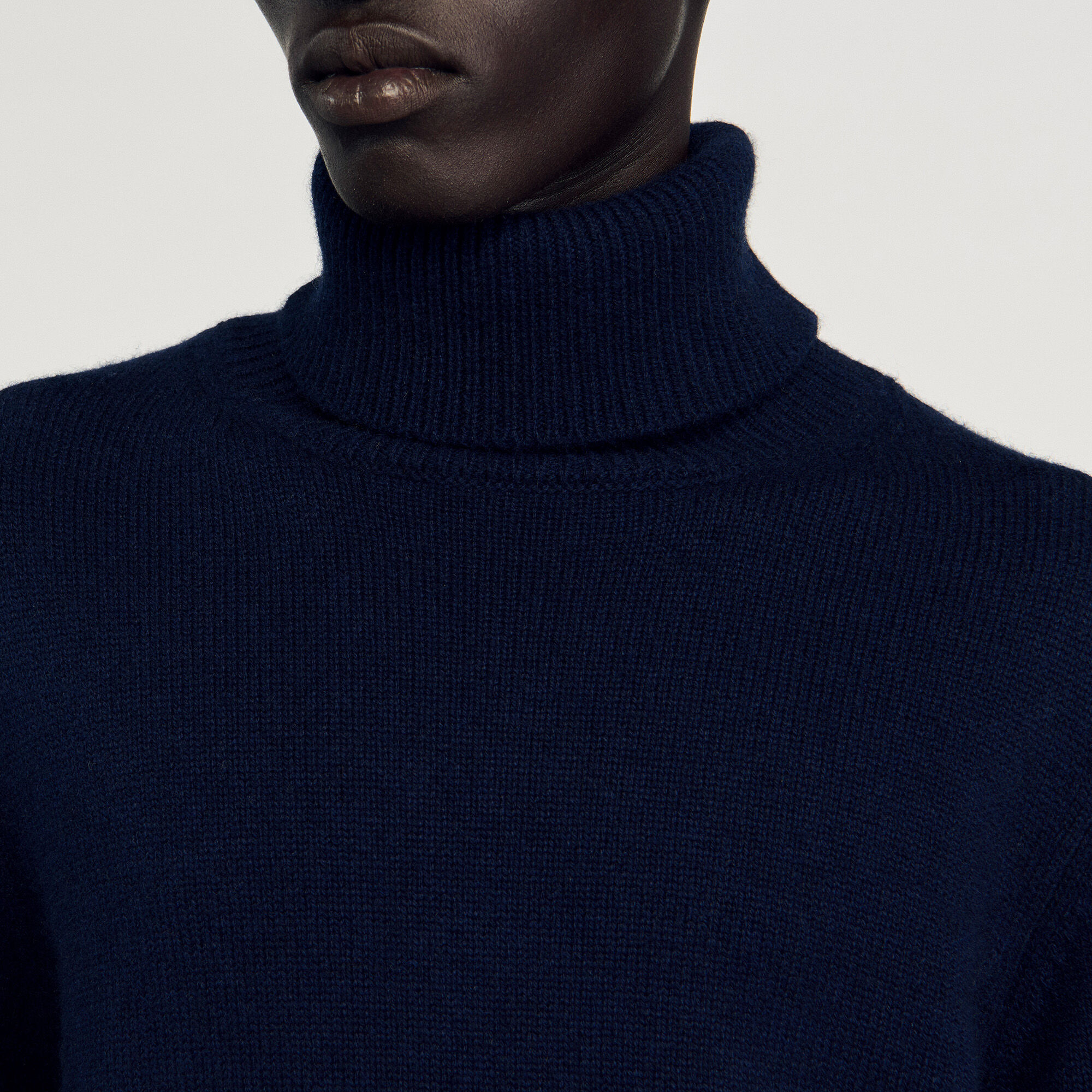 Rollkragenpullover aus Wolle & Kaschmir