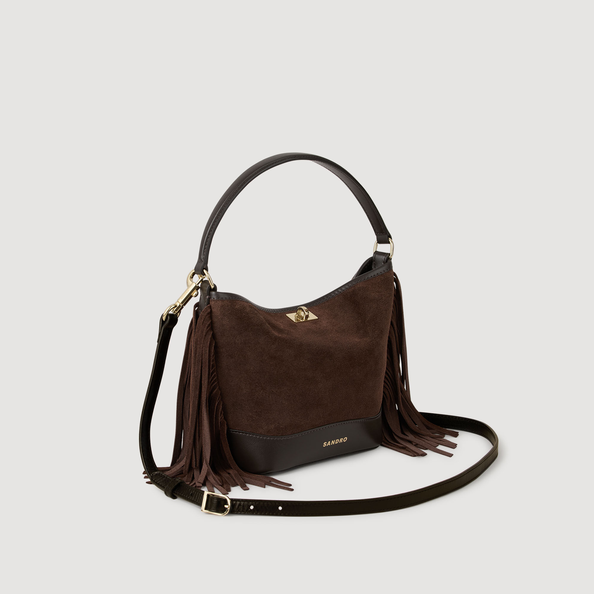 Beuteltasche mini TANGOSO mit Fransen