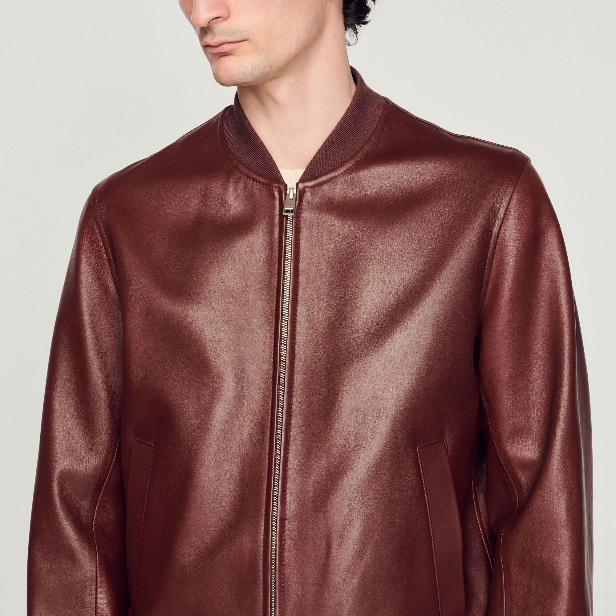 Blouson aus Leder