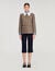 Blazer mit Hahnentrittmuster