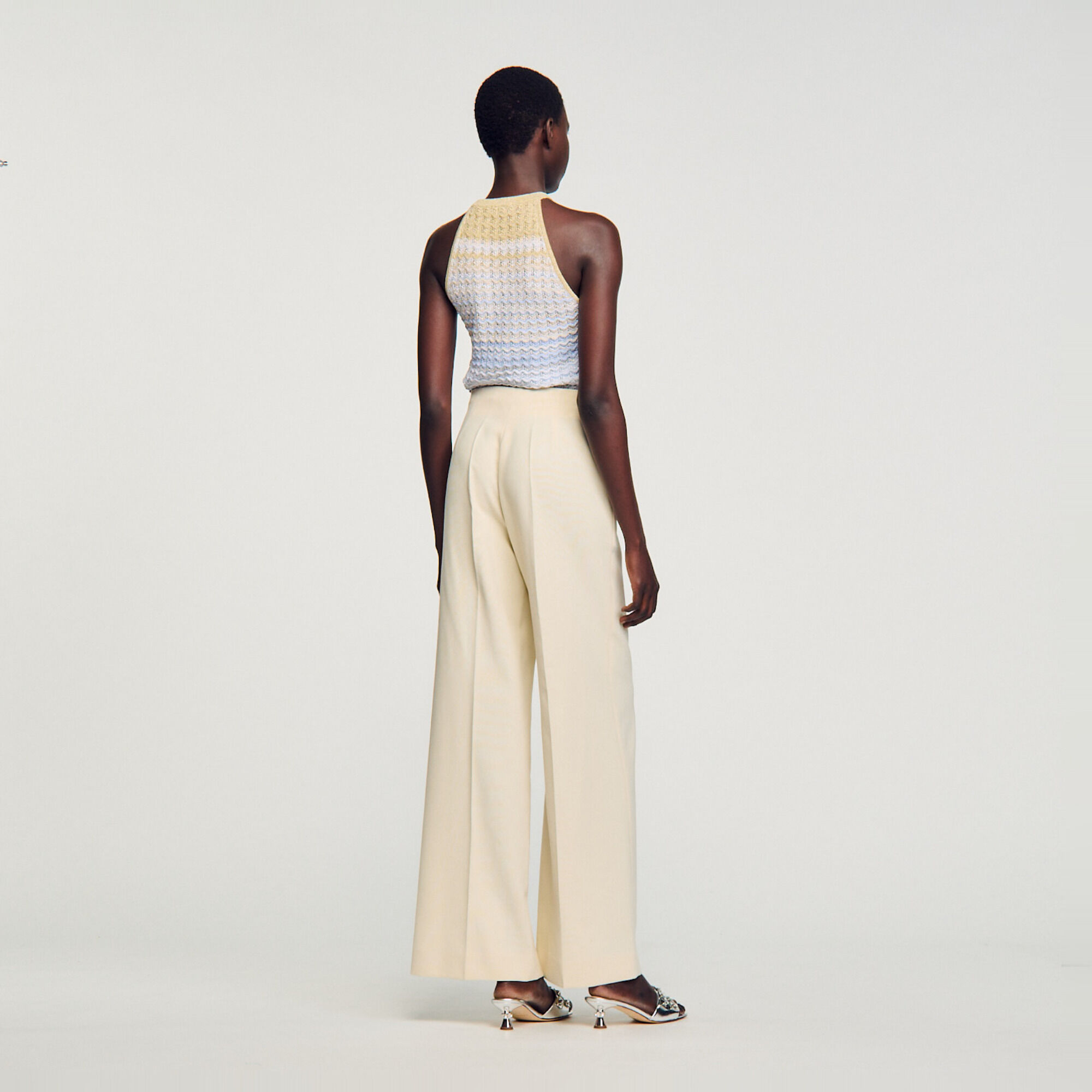 Weite Bundfaltenhose