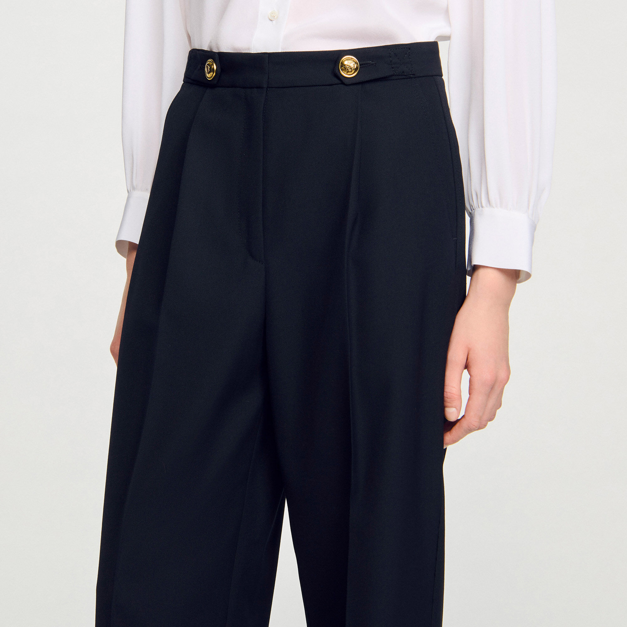 Gerade geschnittene Hose