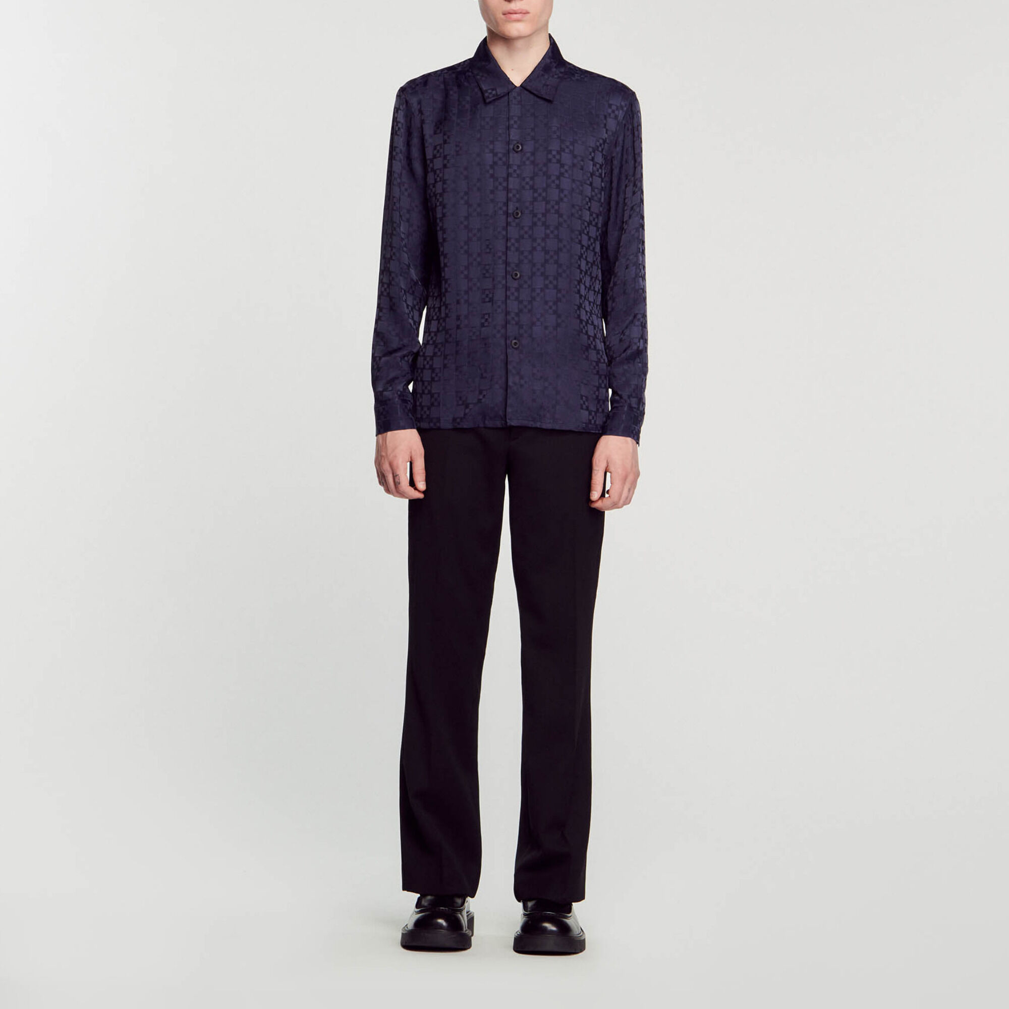 Square Cross-Hemd