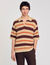 Gestreiftes Poloshirt aus Strick