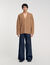 Oversize-Cardigan mit Rippenmuster