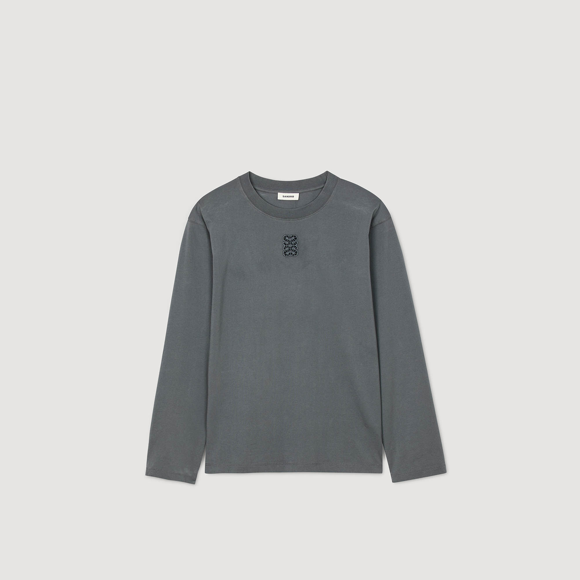 T-Shirt mit Stickerei