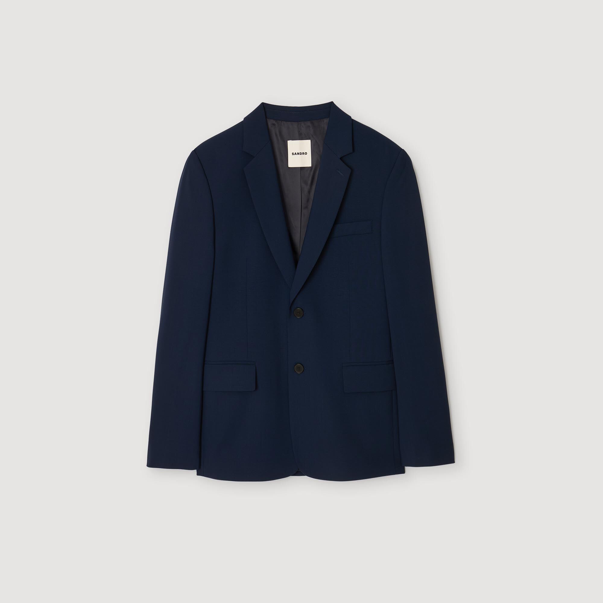 Anzugjacke aus Wolle