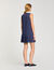 Kurzes gestreiftes Kleid