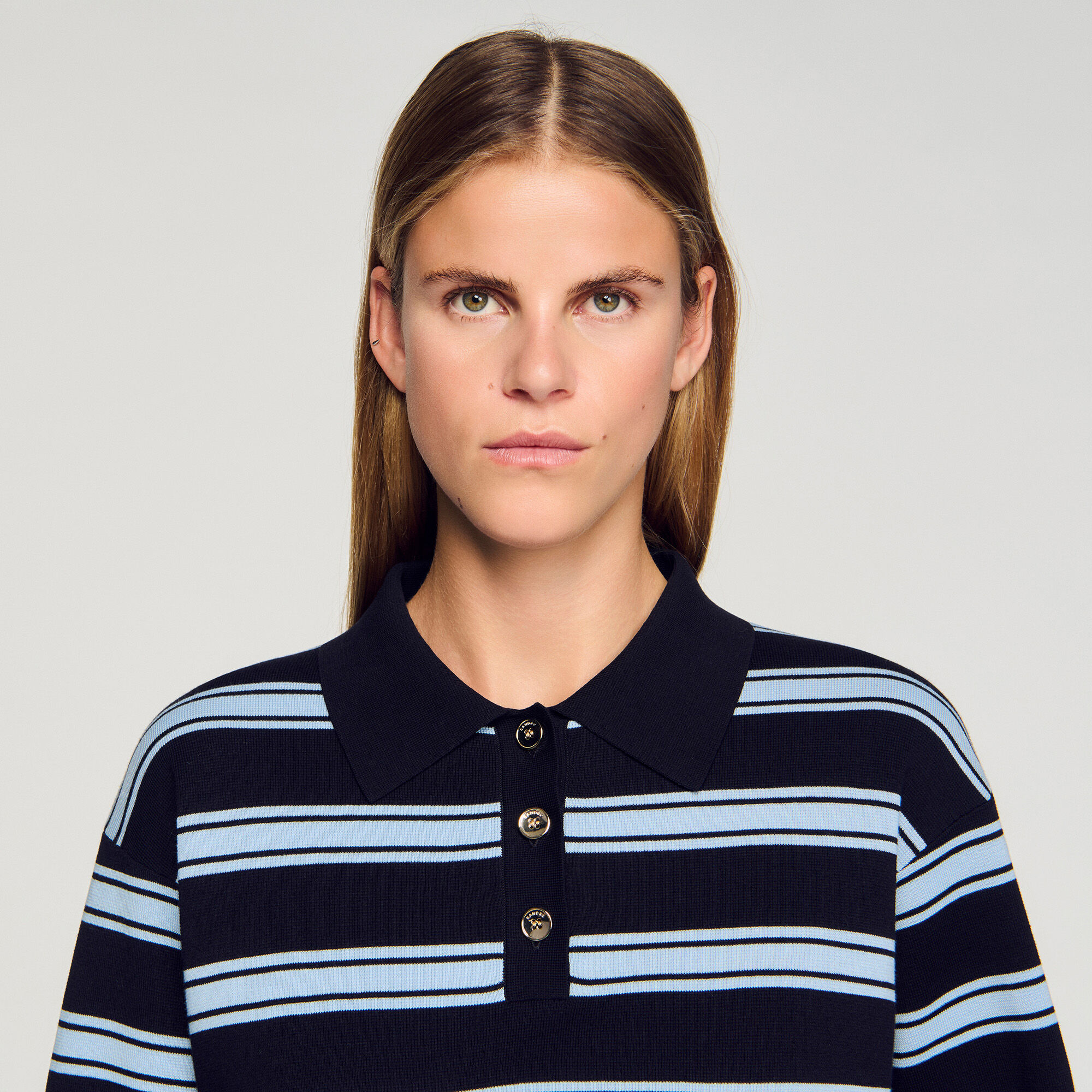 Pullover mit Streifenmuster