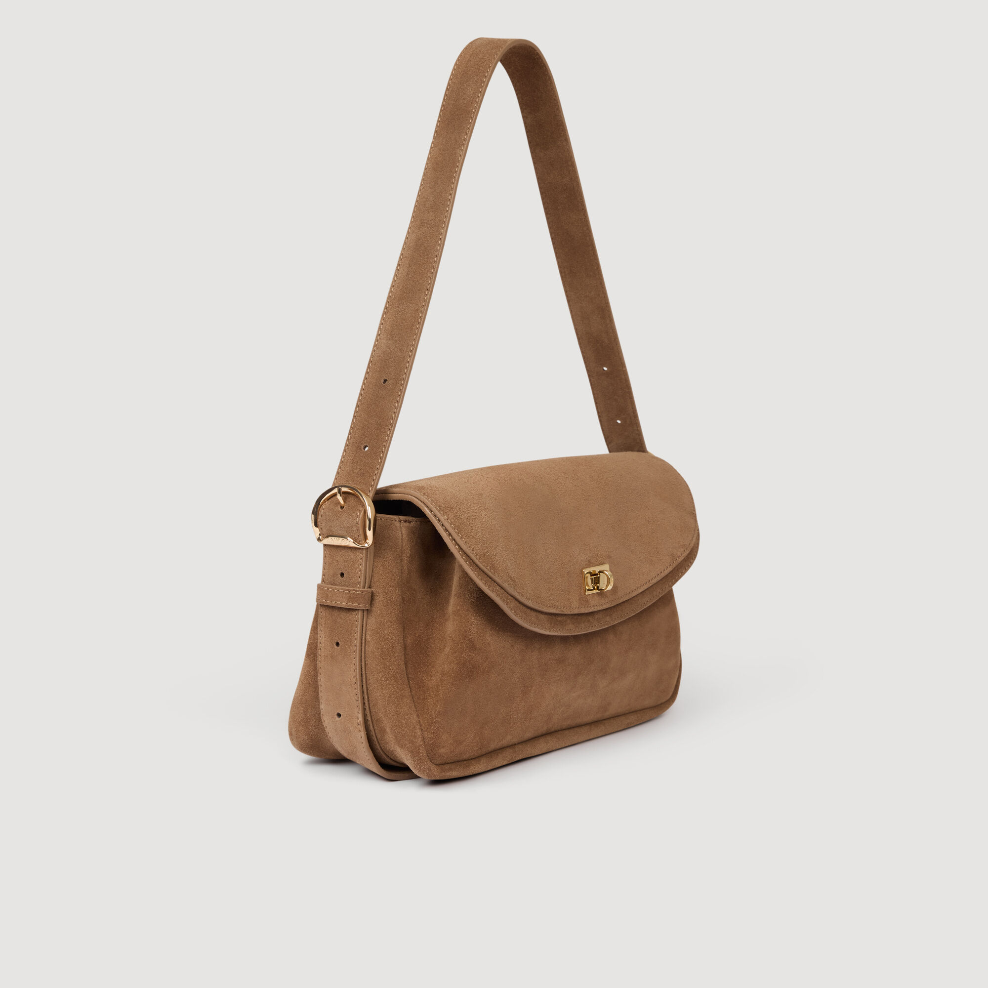 Ledertasche Le Mambo aus Wildleder