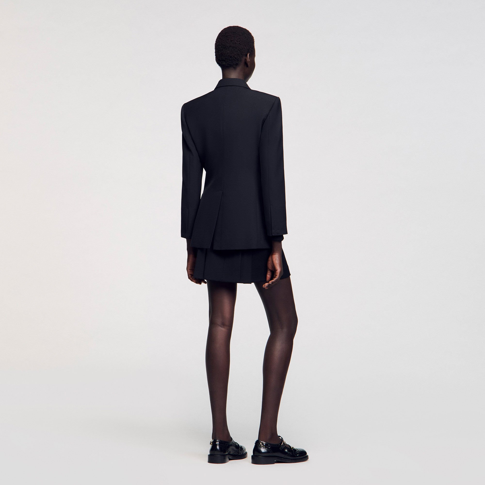 Blazer mit doppelreihiger Knopfleiste