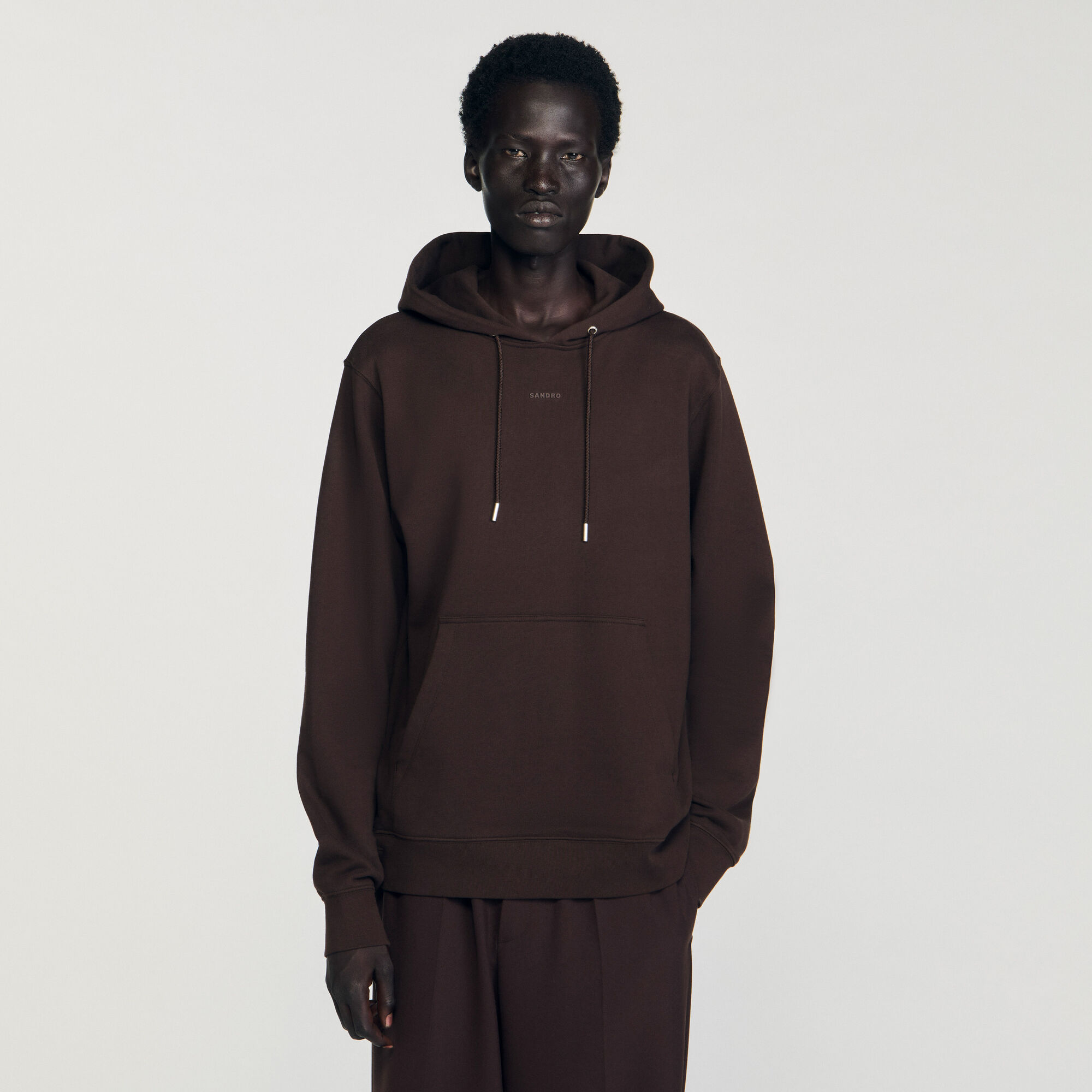 Logo-Hoodie mit Kapuze
