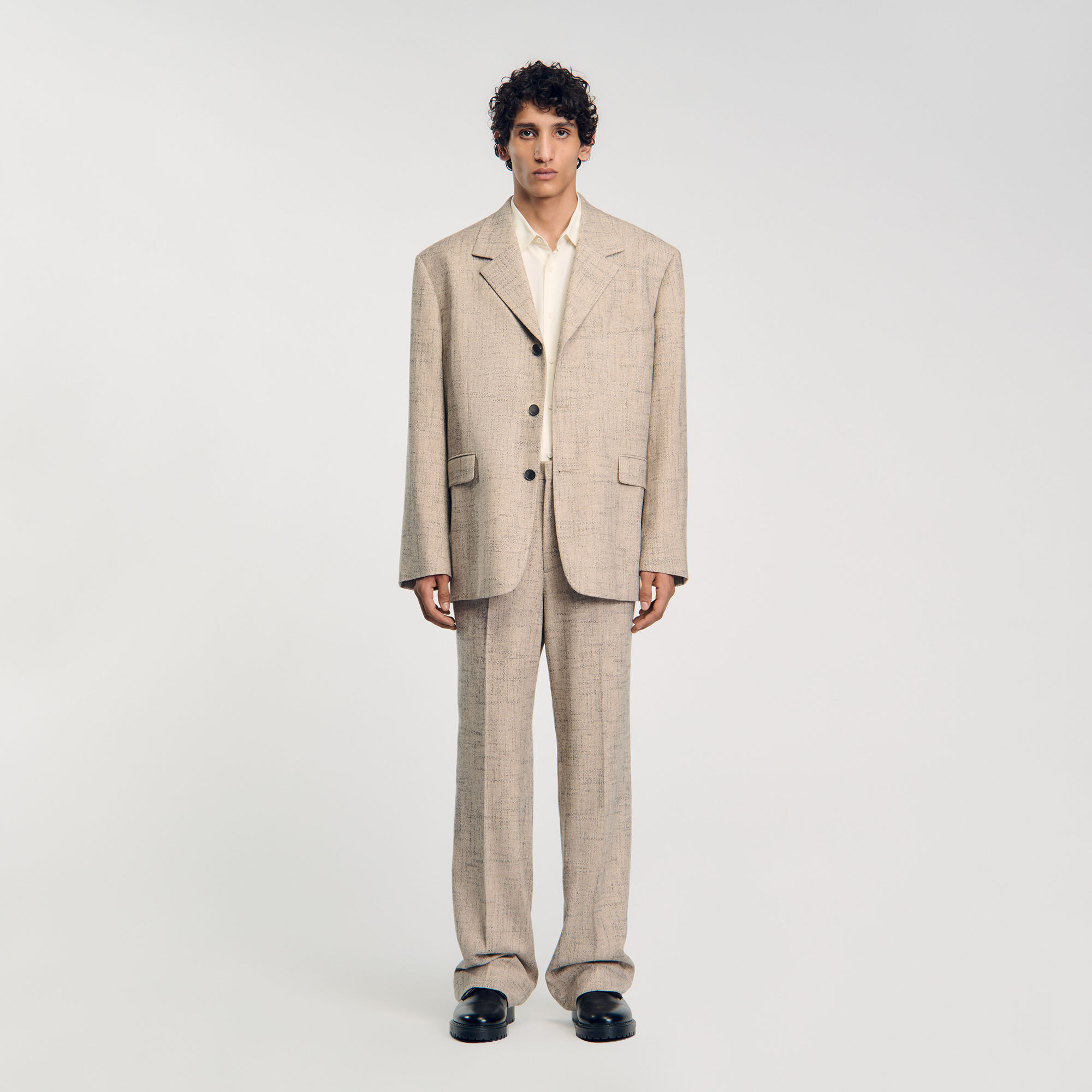 Sandro beige jacket outlet