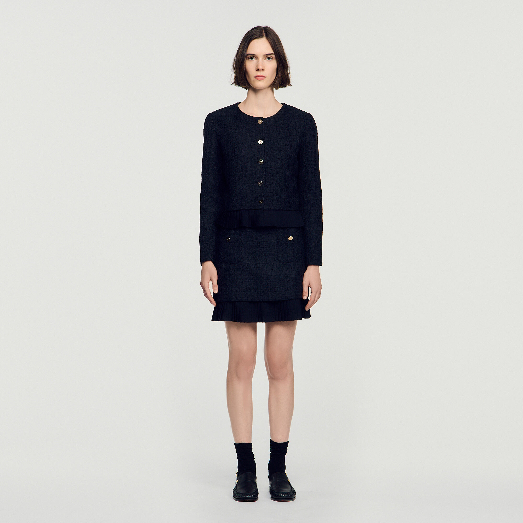 2-in-1-Tweedjacke - Damen | Sandro