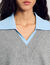 Pullover mit doppeltem Kragen