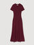 Langes Strickkleid