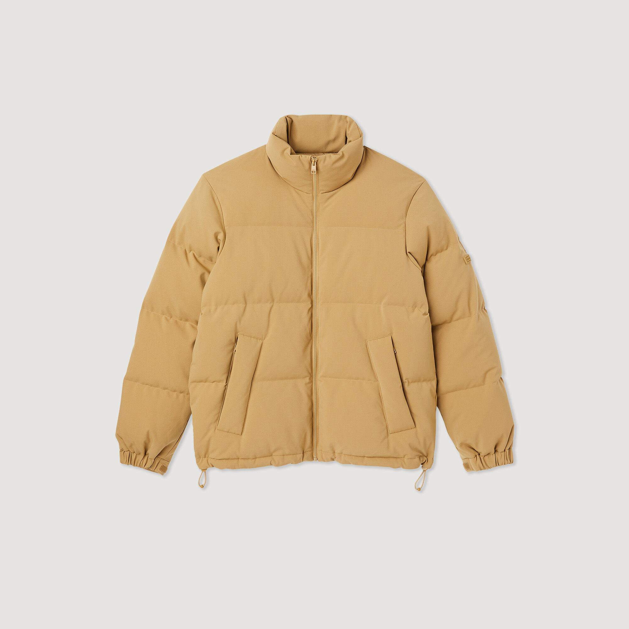 Oversize-Daunenjacke aus Technikgewebe