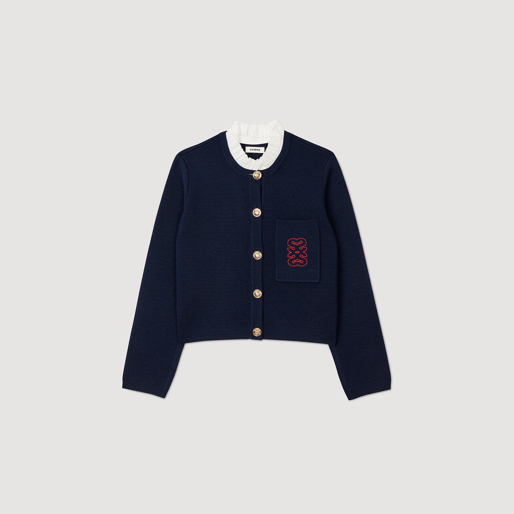 Sandro cardigan sale hot sale