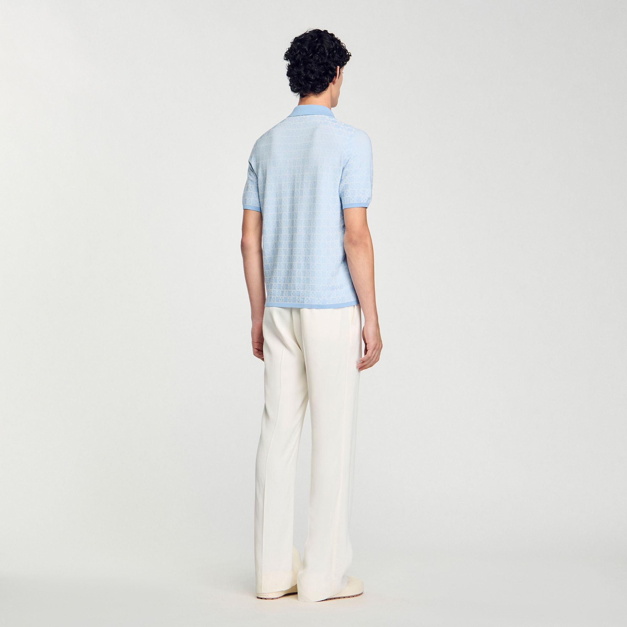 Poloshirt mit „Square Cross“-Muster