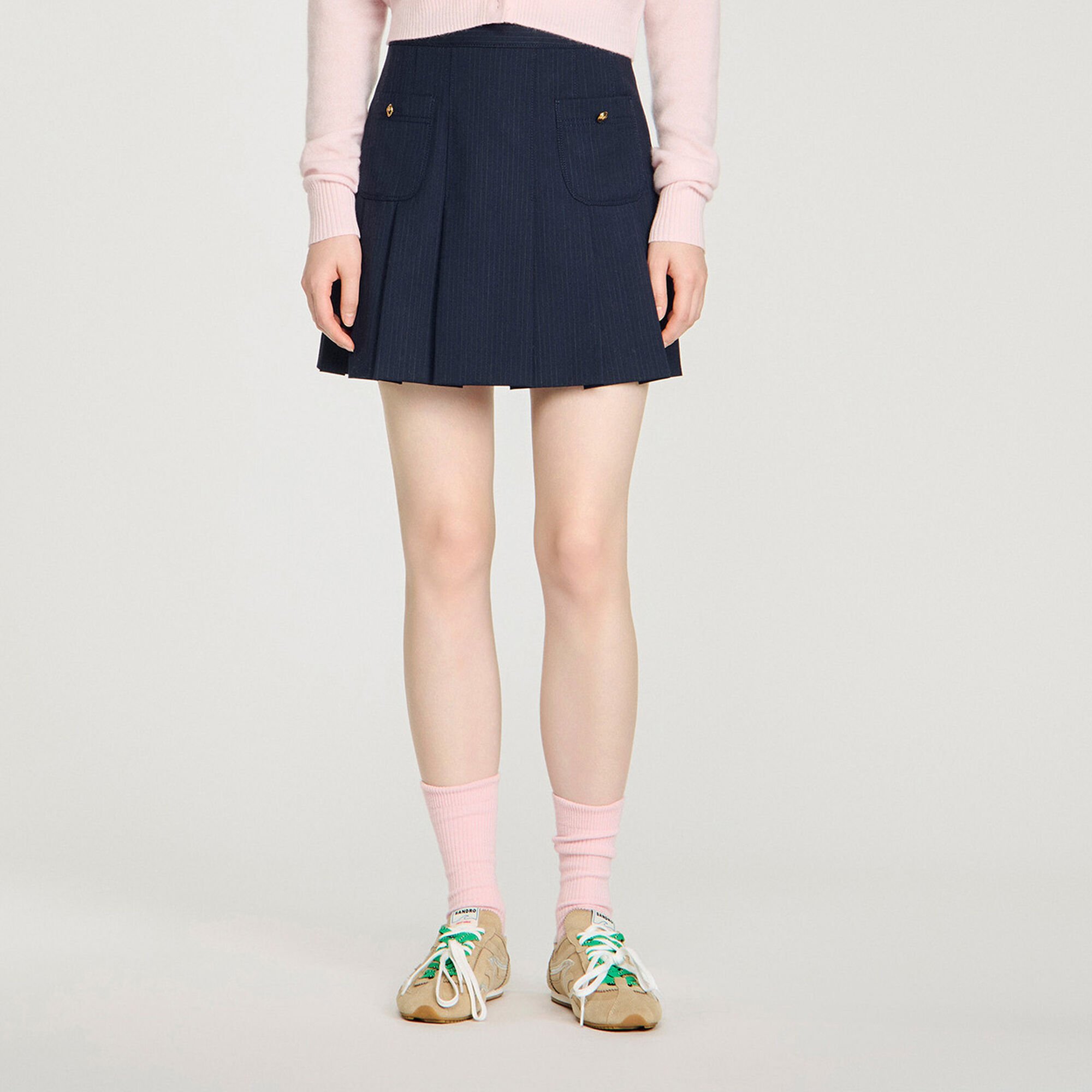 Sneaker Light Wave aus Veloursleder