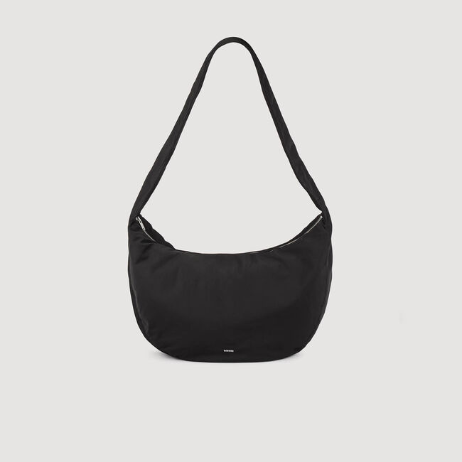 Große Hobo-Tasche aus Nylon