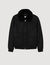 Fliegerjacke aus Wolle mit Kragen