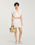 Kurzes Top mit Volants