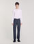 Regular-Jeans mit Square Cross