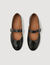 Ballerinas aus Lackleder