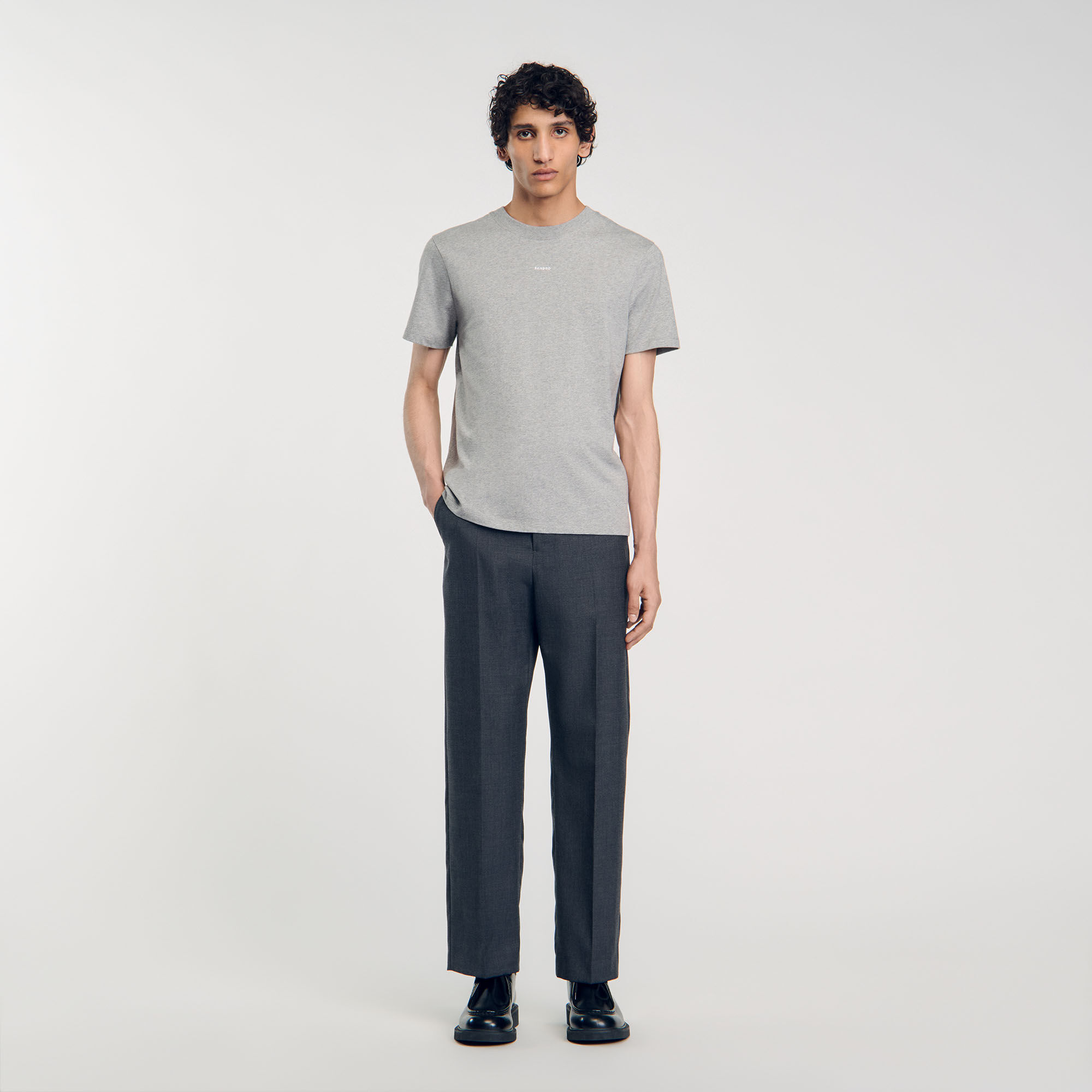 Sale T shirts Polos fur Herren Sandro Paris