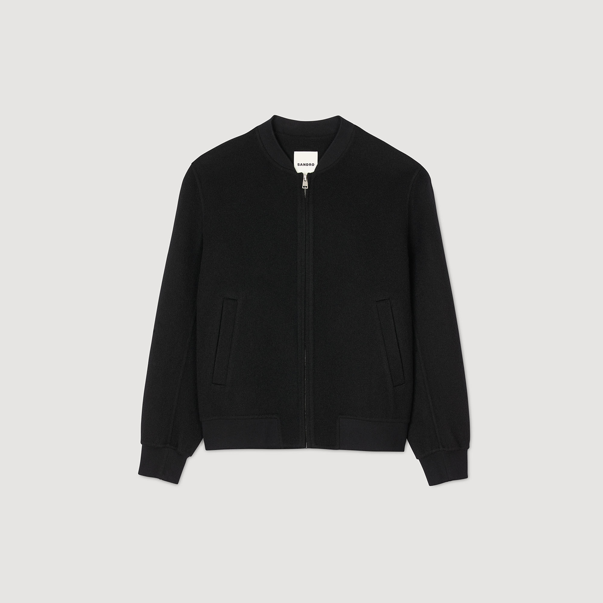 Blouson aus Doubleface-Wolle