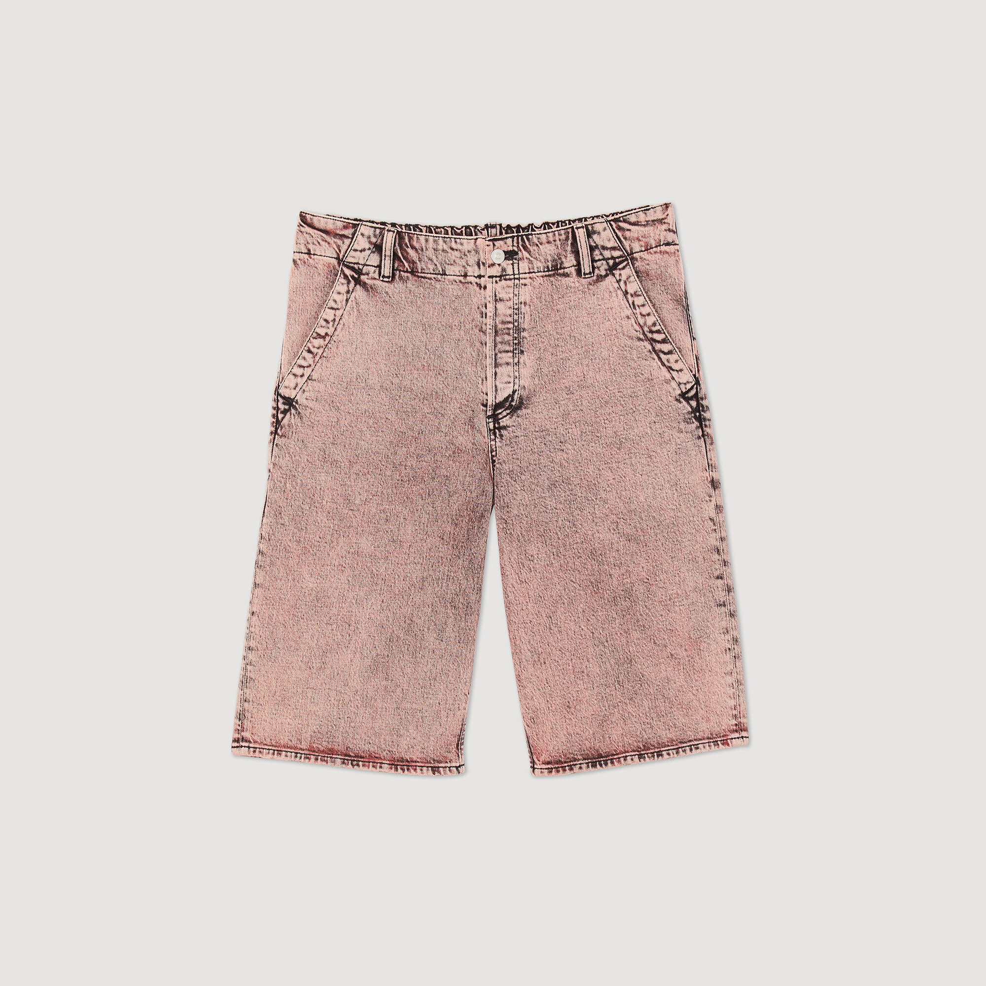 Baggy-Shorts aus Jeans