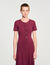 Langes Strickkleid