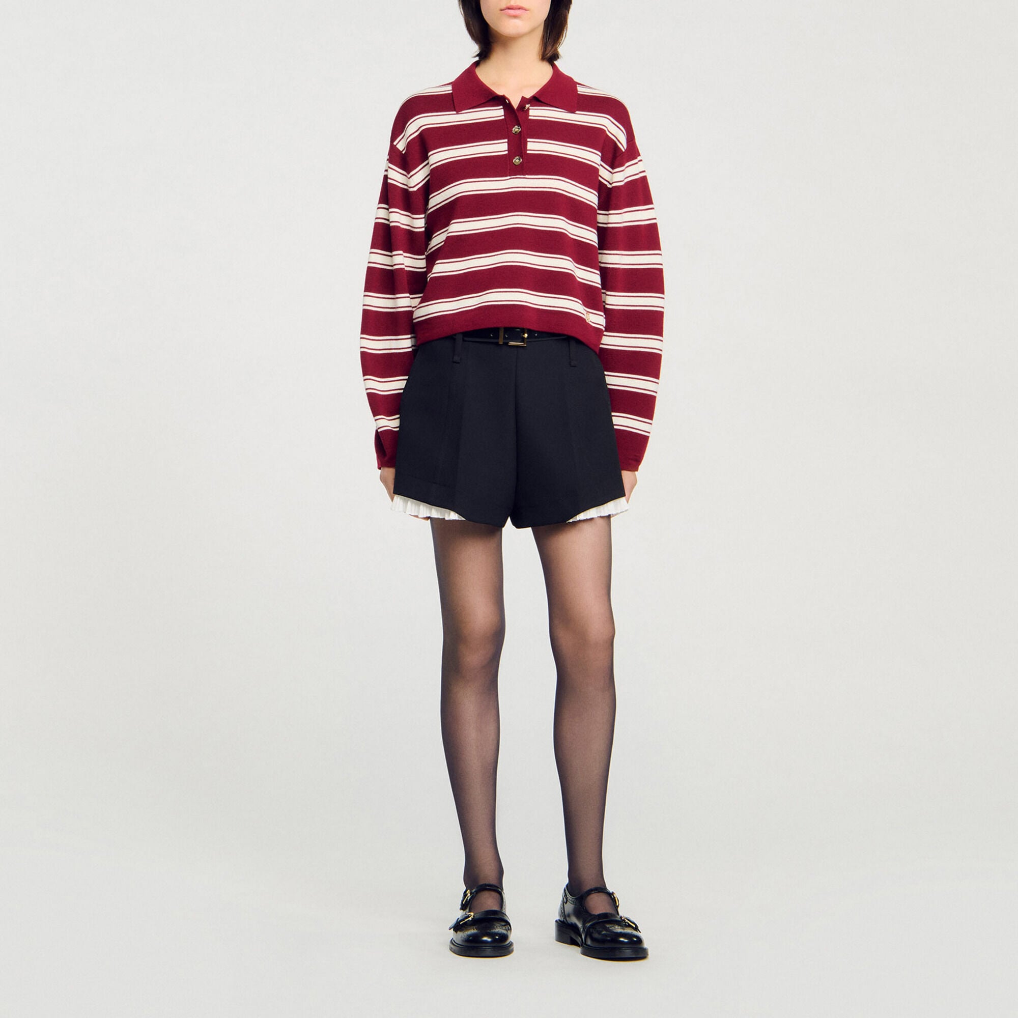 Pullover mit Streifenmuster - Damen | Sandro