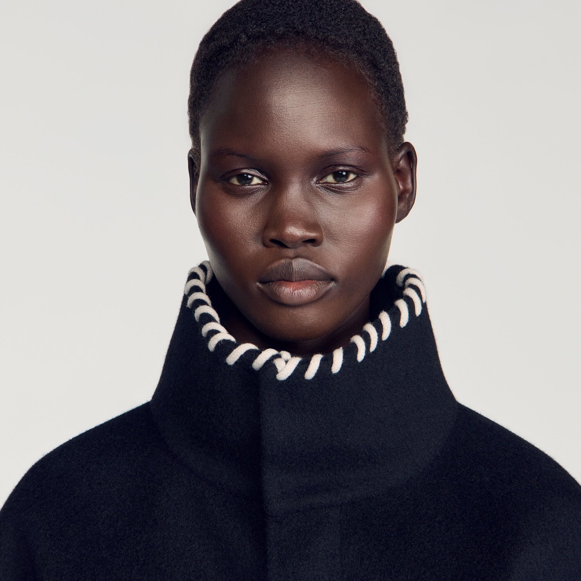 Blouson mit Ziern&auml;hten - Damen | Sandro