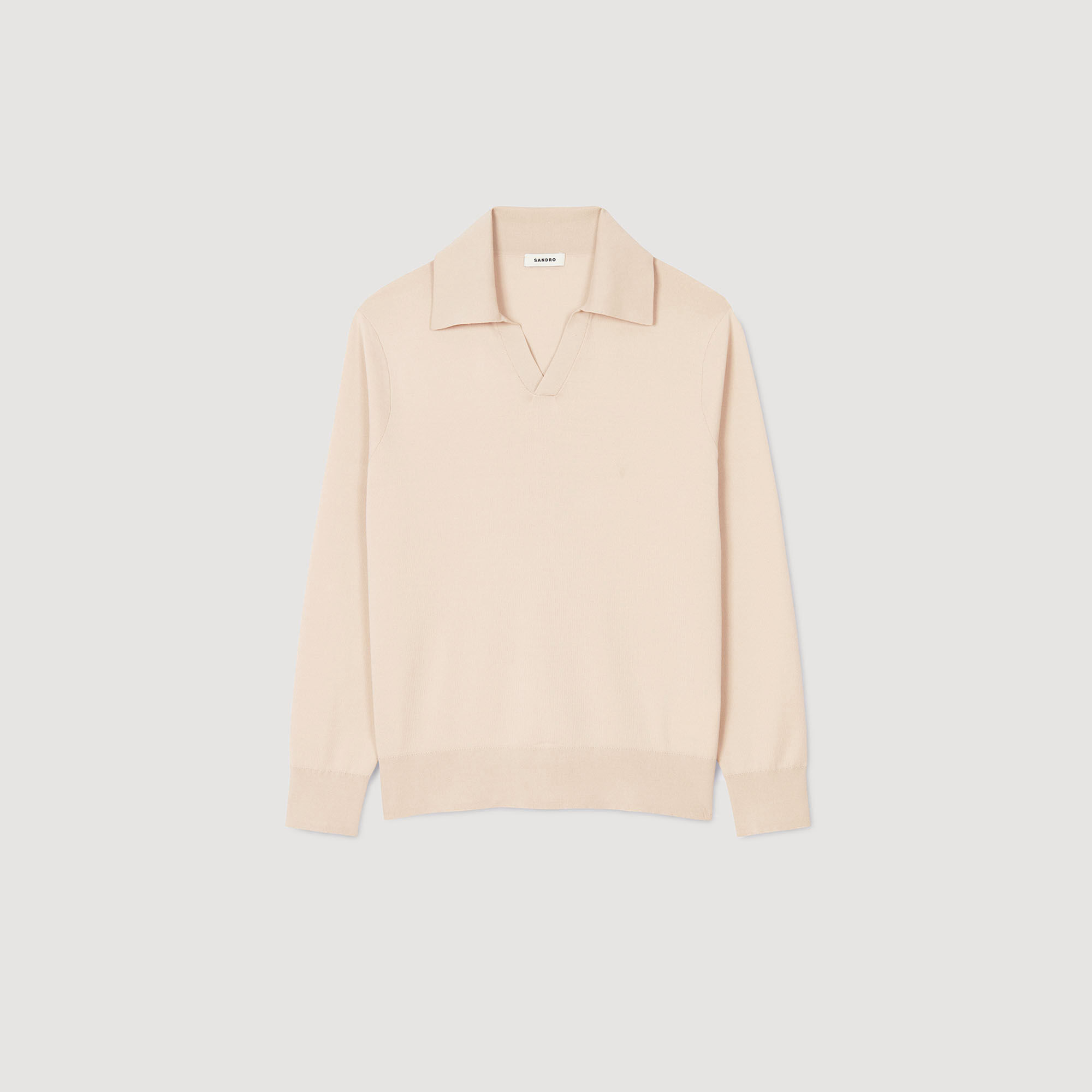 Poloshirt aus Strick