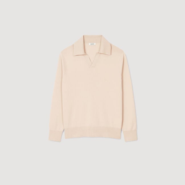 Poloshirt aus Strick