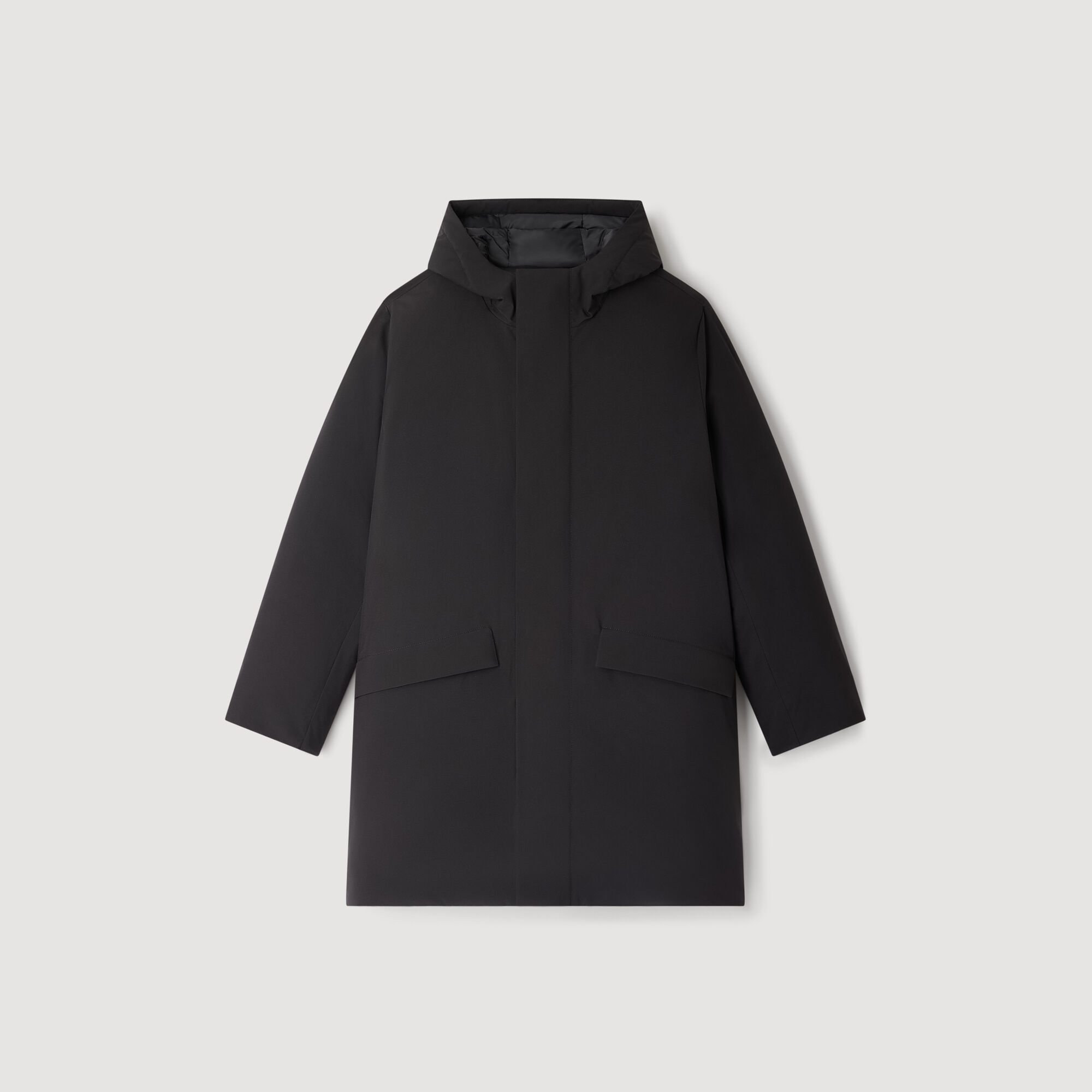 Parka mit Kapuze und Reißverschluss