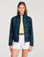 Karierte Jacke