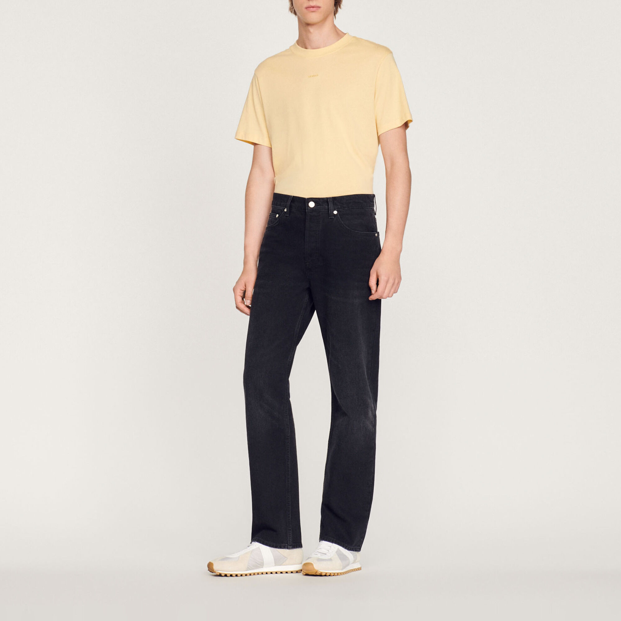 Gerade Jeans aus Bio-Baumwolle